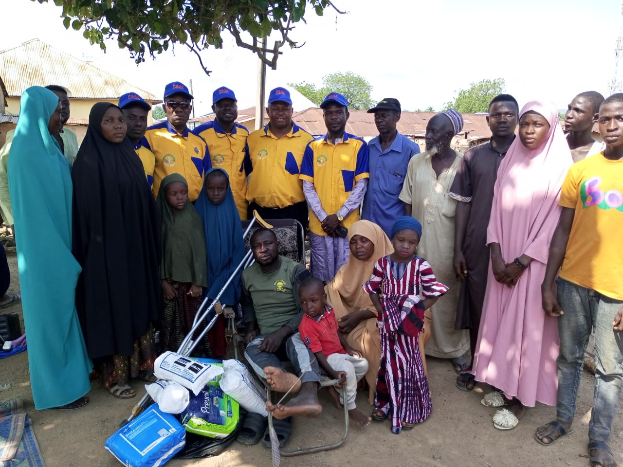 DSP Musa: jubilation as philanthropist complements GINMI's rescue efforts